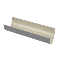 Желоб Verat серый глянец 3 м