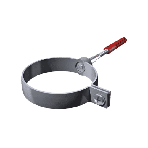 VERAT хомут трубы универсальный L=180мм, серый, шт.