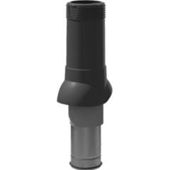 Вентиляционный выход изолированный Технониколь D125/160 мм черный шт