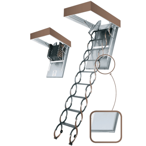 FAKRO Лестница ножничная металлическая 70*  90 LSF-300